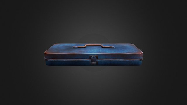 Steel Box 3D Model