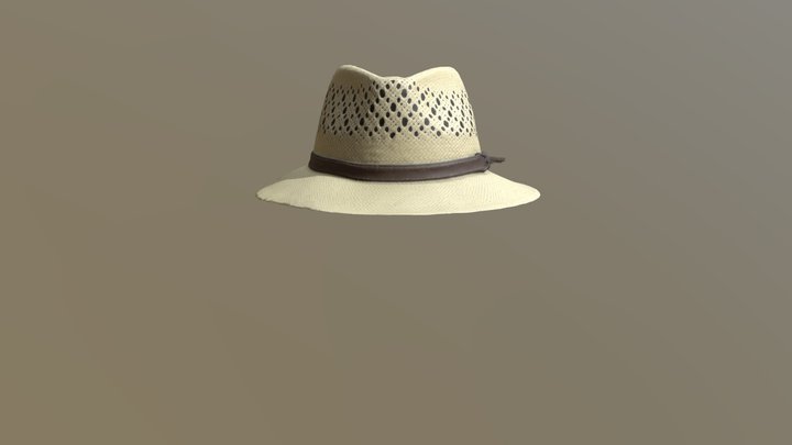 Tirabasso Fedora Hat 3D Model