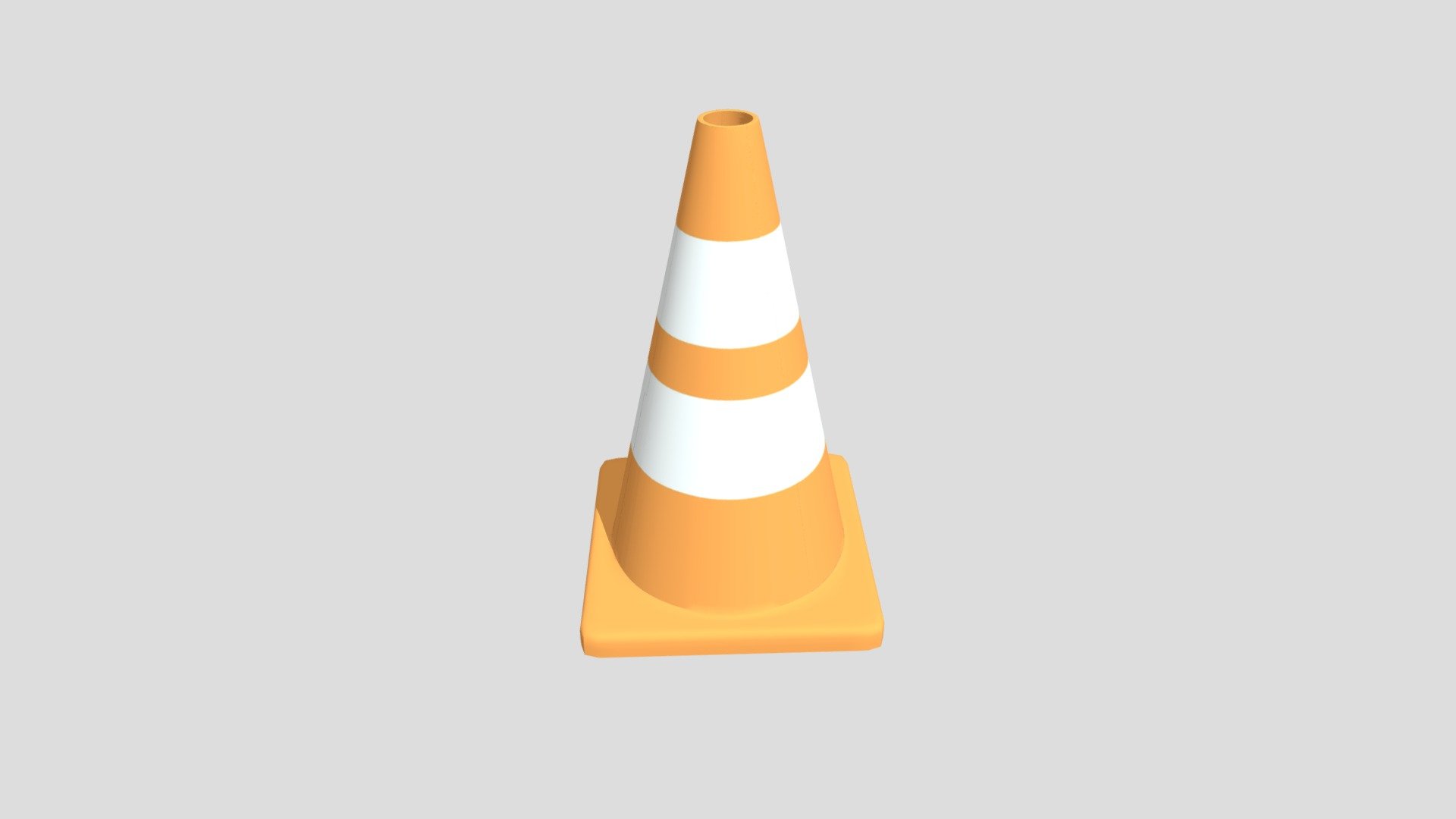 Racetrack Cone - 3D model by grammafon [3f35b38] - Sketchfab