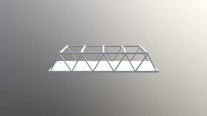 El Rescate Bridge 3D Model