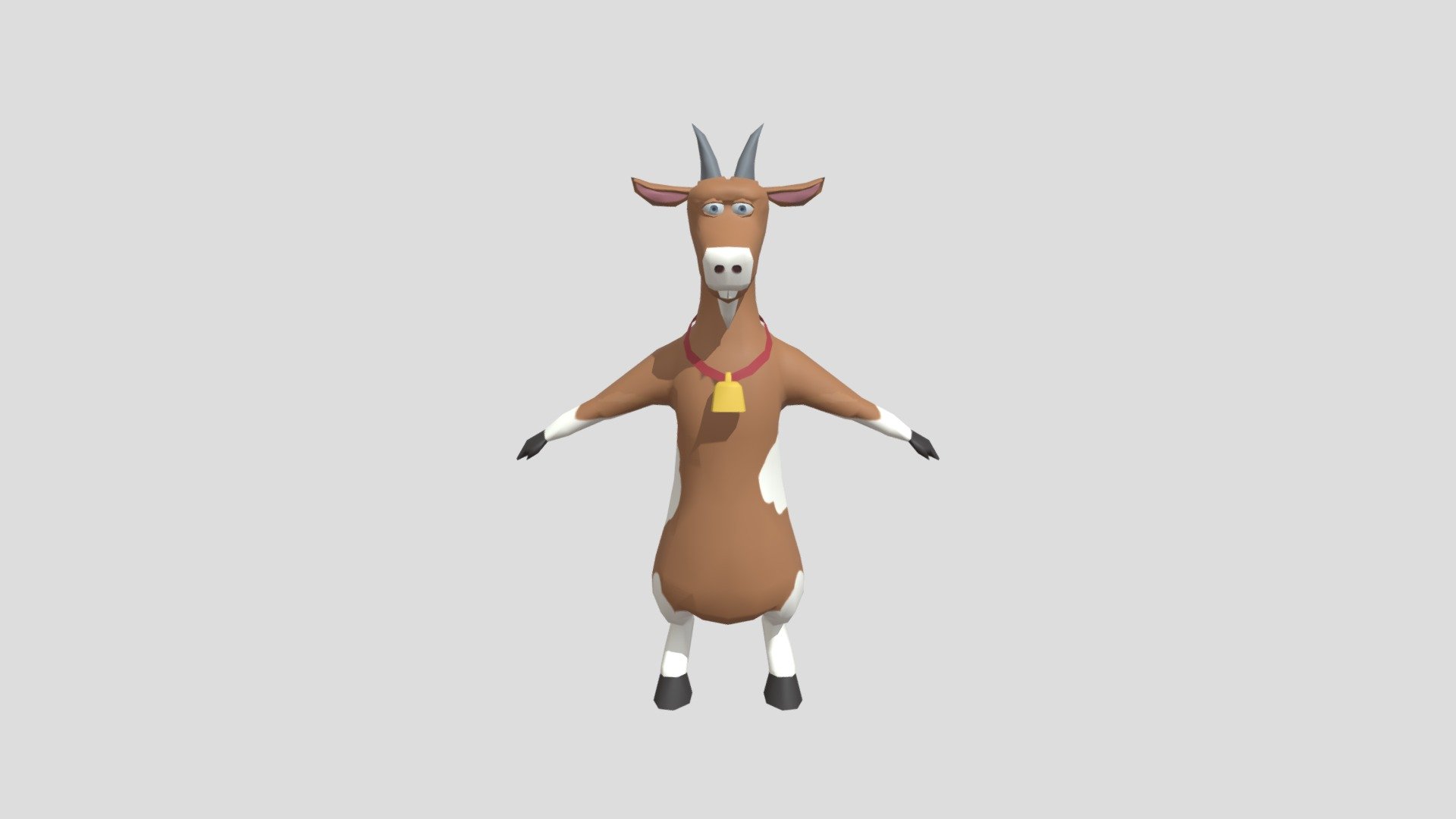 Goat - Download Free 3D model by anderlenolan [3f38429] - Sketchfab