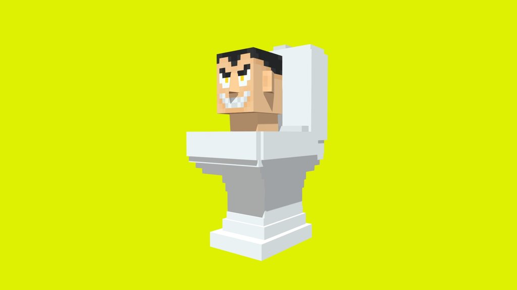 Minecraft skibidi toilet - A 3D model collection by Daniel.Vargas2 ...