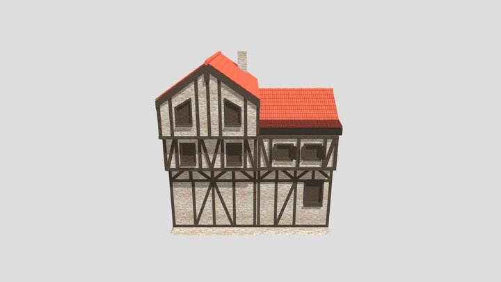Medival House 3D Model