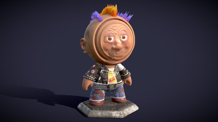 Vintage_Mat 3D Model