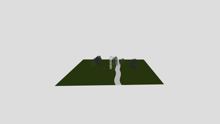 산지습지1 일반관측소 3D Model