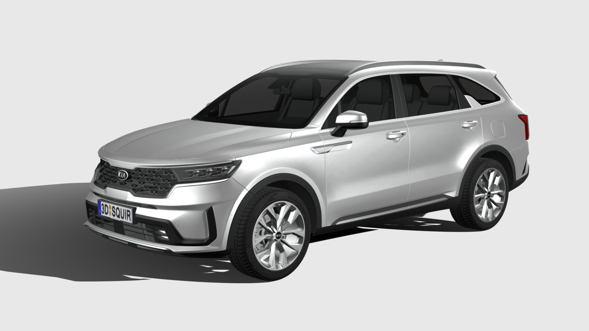 Kia Sorento 2021 Buy Royalty Free 3D model by SQUIR3D