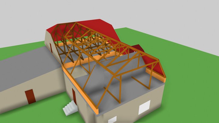 Balki_Cuted_bricks_4 3D Model