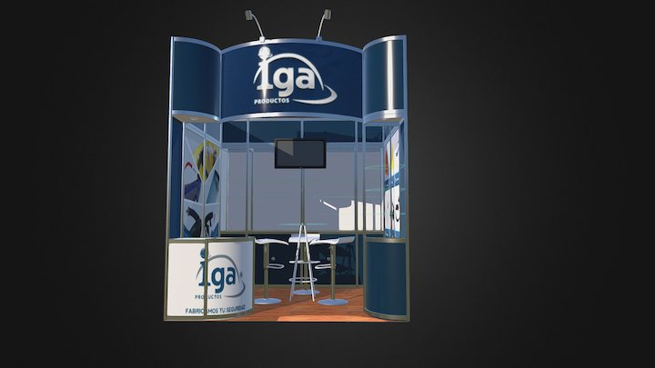 IGA 3D Model