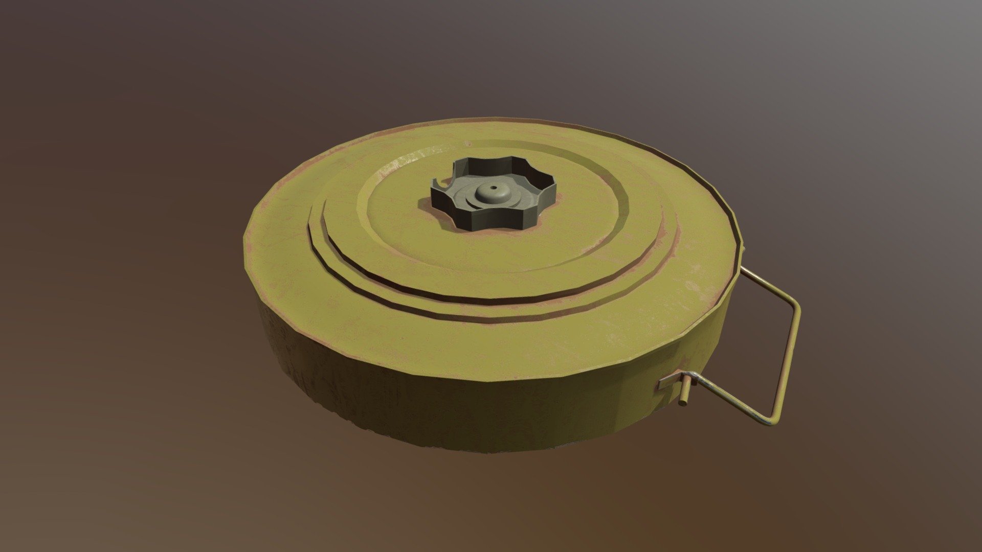 TM46 Antitank landmine Download Free 3D model by Oscar Goldsworthy