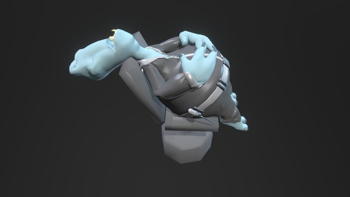 Pilot Ned 3D Model
