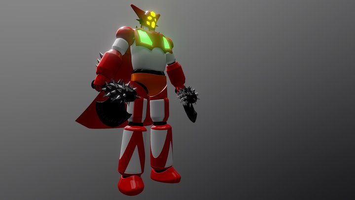 Getter Robot 1 3D Model