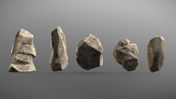 Rock – Modello 3D gratuito STL