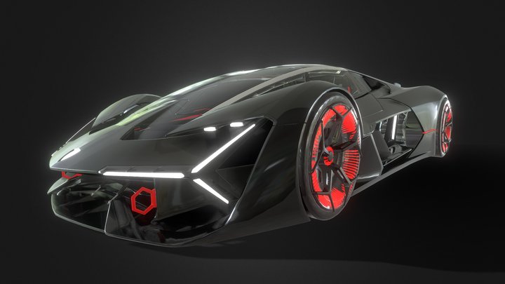 Lamborghini - Ferzor 3D Model
