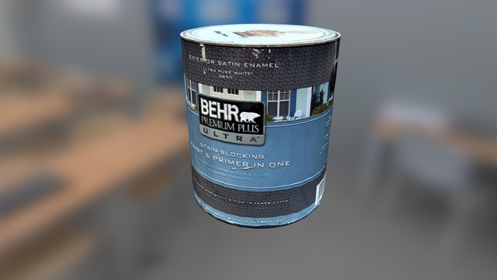 Paint Can Scan LOWPOLY