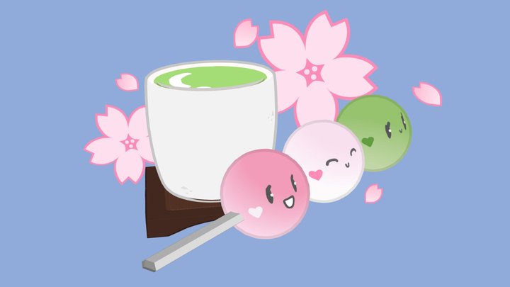 Springtime Treats 3D Model