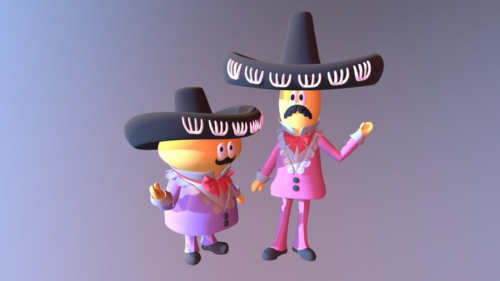 Ricocci 3D Model