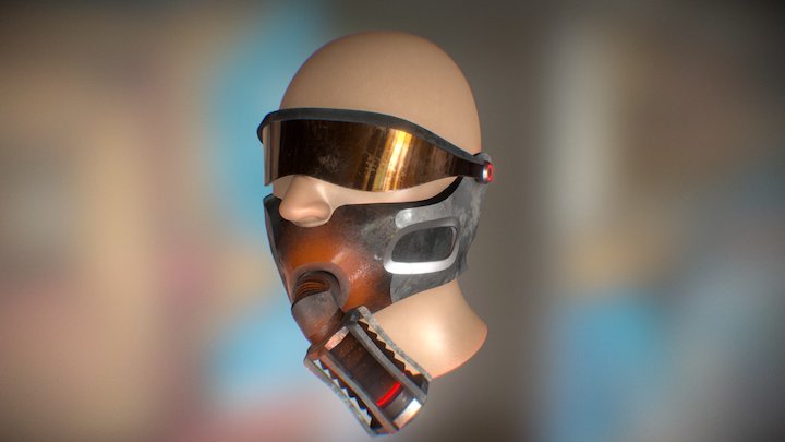 AEON Project - Gas Mask 3D Model