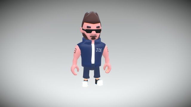 Joe (game character ) 3D Model
