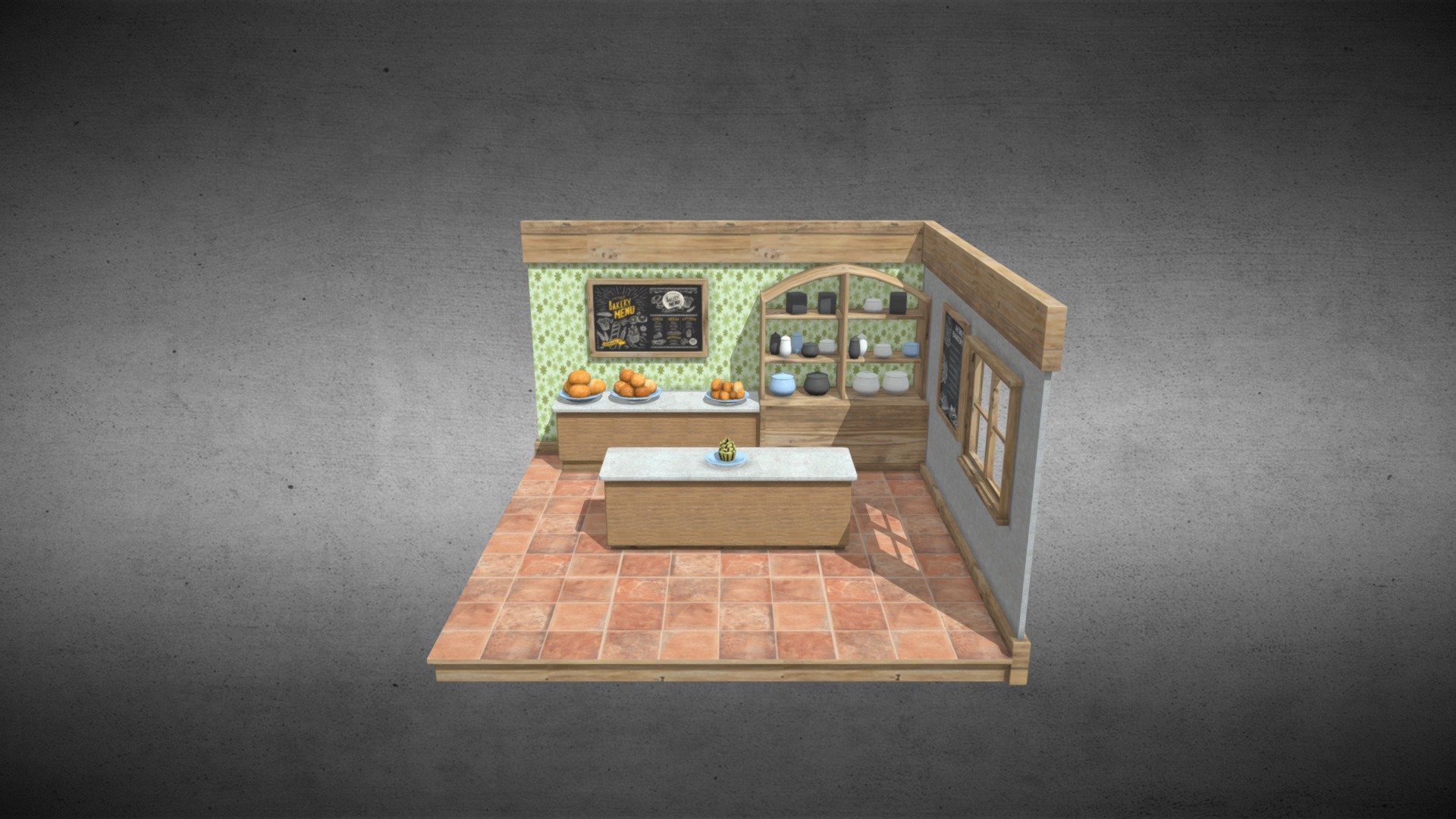Bakery — Sketchfab embed 3D viewer
