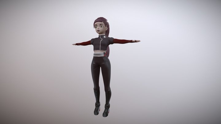 Character Model_KNB217 3D Model