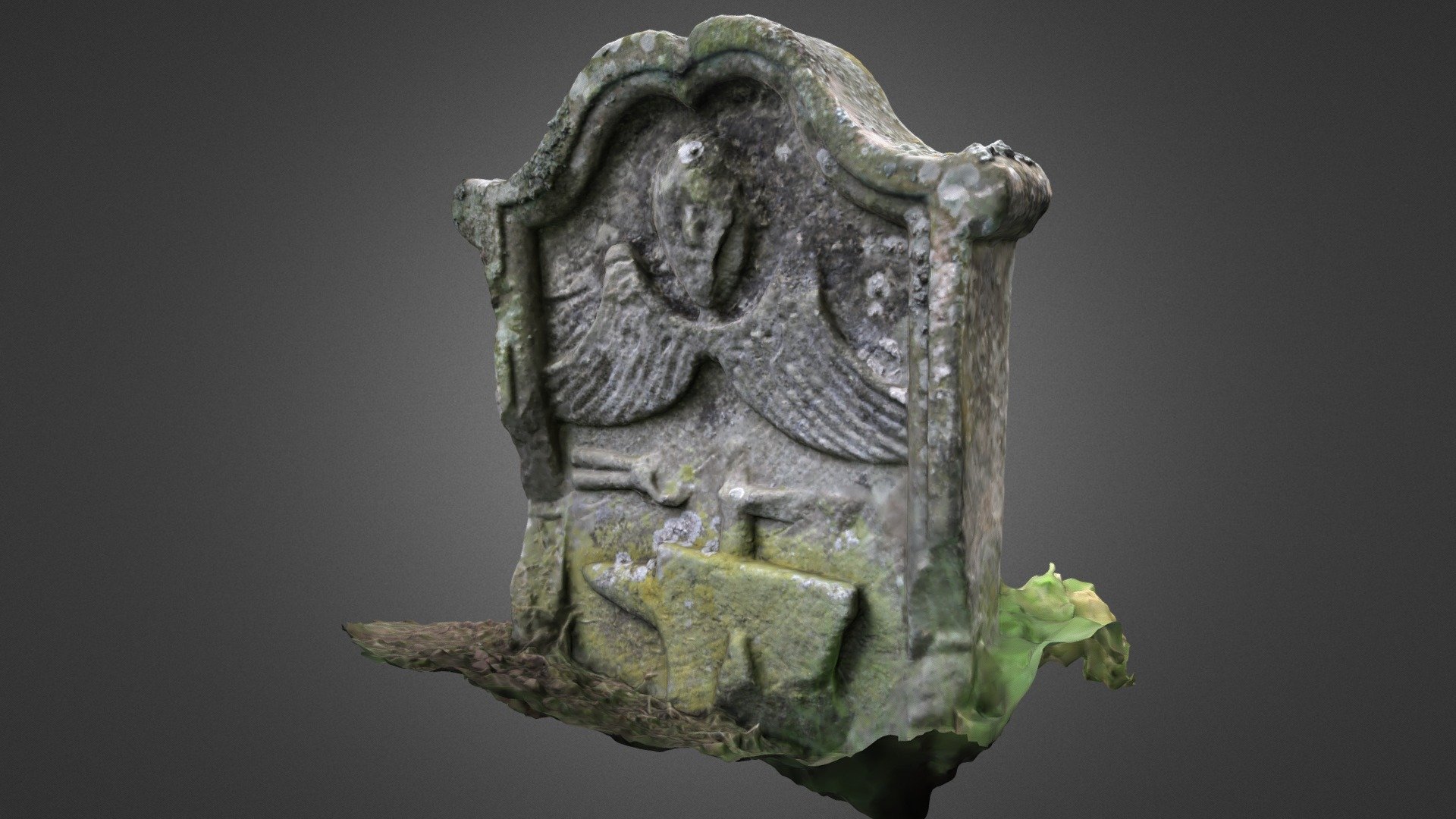 Old Preston Kirk gravestone