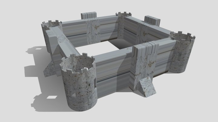 Castle 3D Model