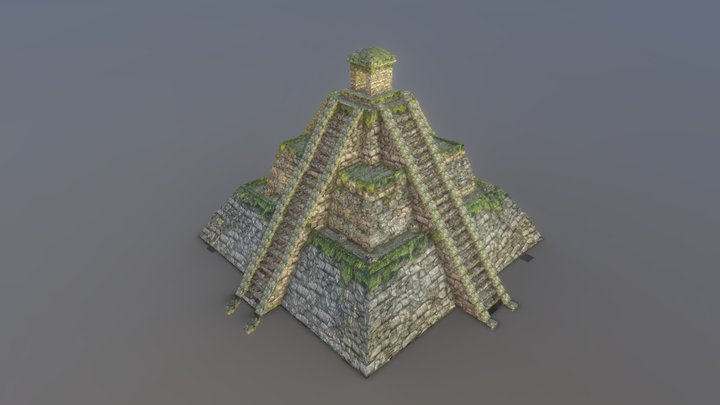 Ancient temple (Machu Picchu) 3D Model