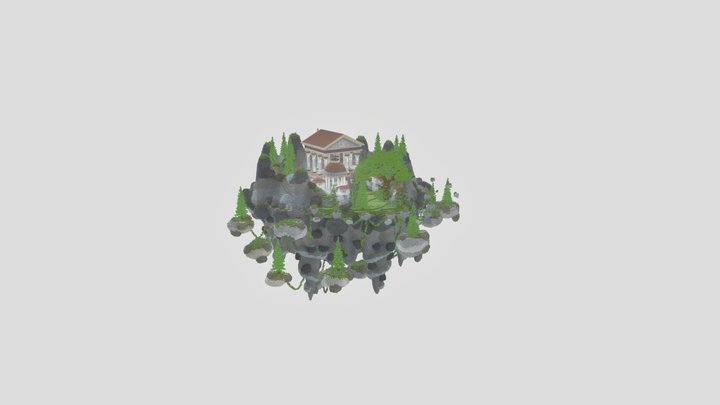 Skyblock Spawn | Greek 3D Model