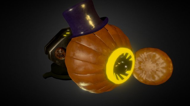 Prof Pumpkins Ion Distorter 3D Model