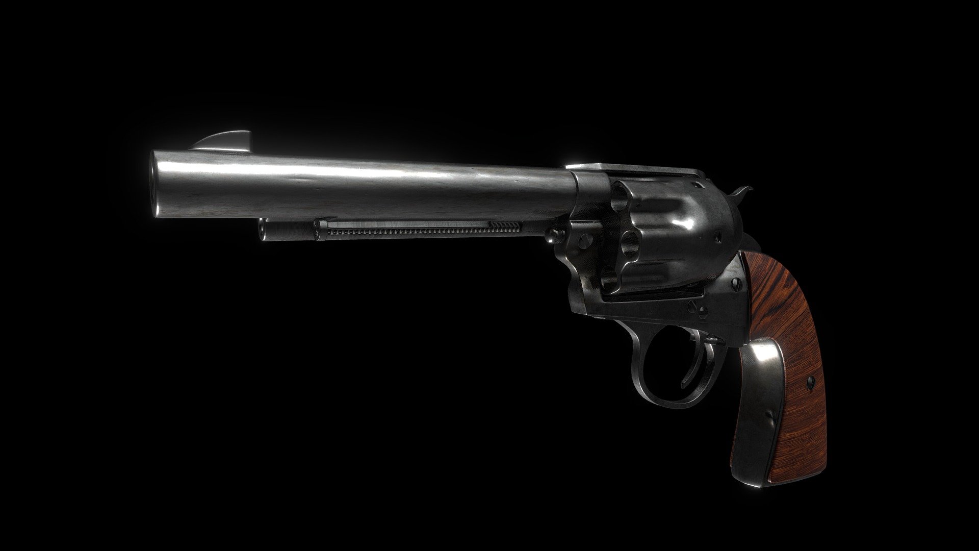 Colt Single Action Army - Download Free 3D model by b0ho [3f45fe1 ...