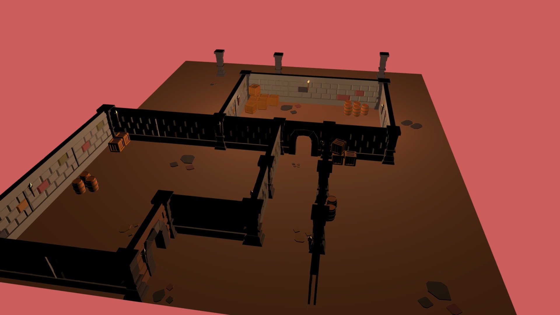 Dungeon - 3D model by enes29378 [3f46177] - Sketchfab