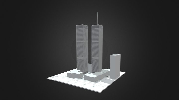 Torres Gemelas 3D Model