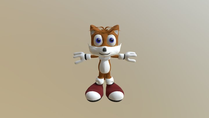 Sonic 3D Model
