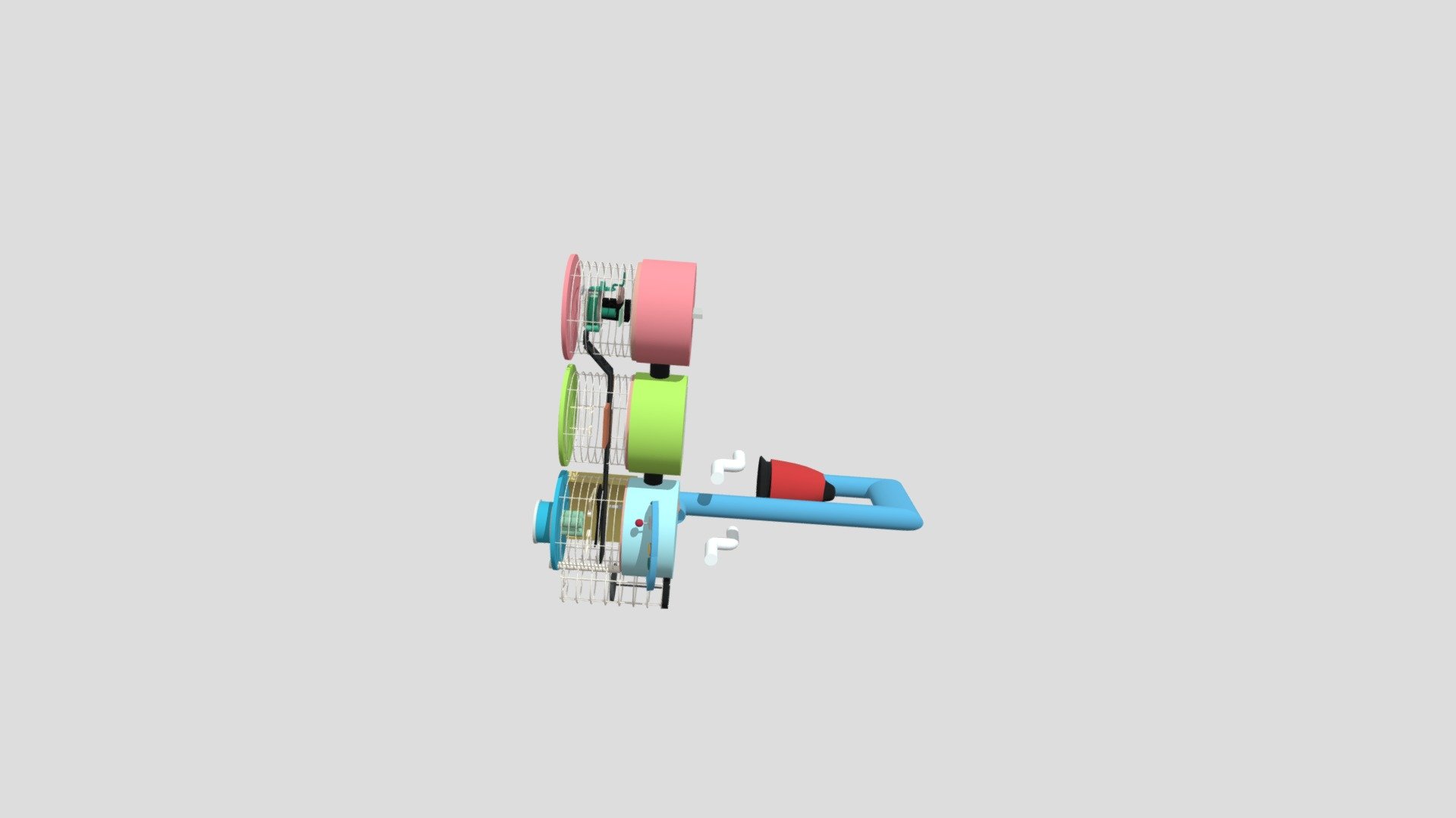Machine All Fixed Fbm — Sketchfab embed 3D viewer