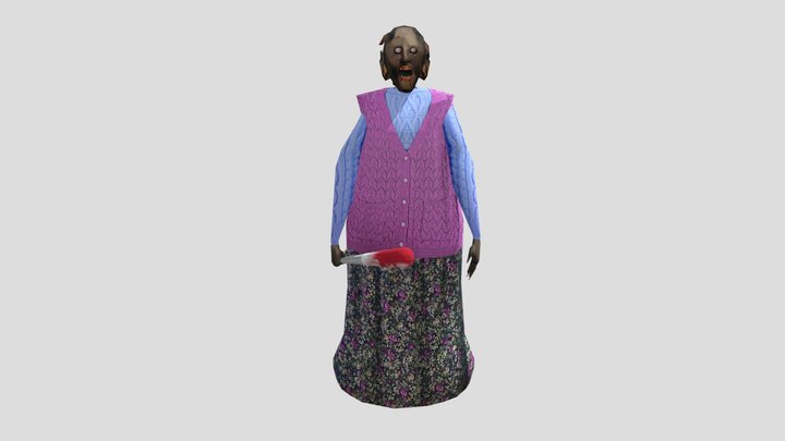 Granny Turkey Mod Remake | Çorumlu Granny 3D Model