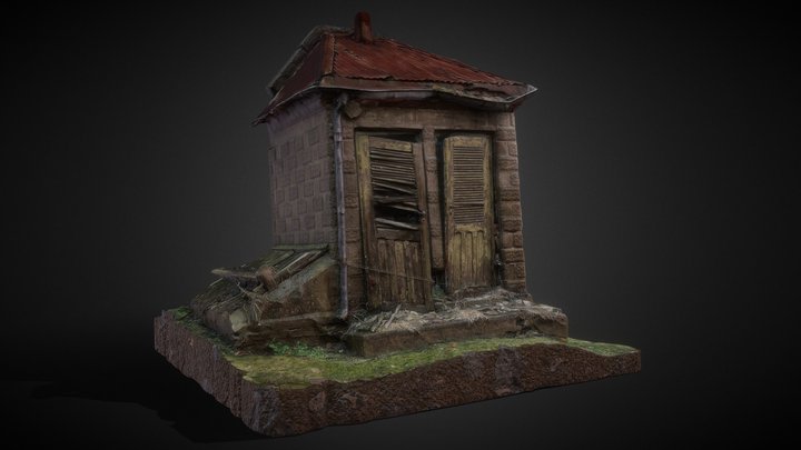 outhouse 3D Model