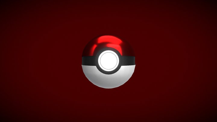 Poké Ball 3D Model
