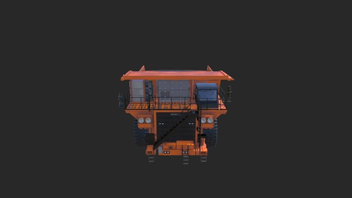 Hitachi EH4000-AC3 3D Model