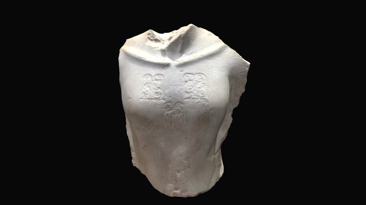 Akhenaten torso in the Brooklyn Museum 3D Model