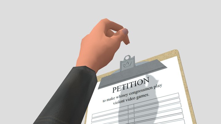 Postal 2 Petition 3D Model