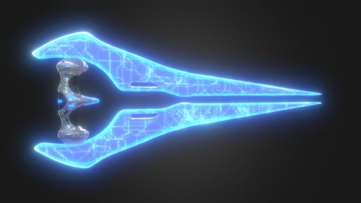 Halo Energy Sword (Fanart) 3D Model