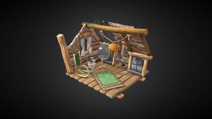 Fantasy Room 3D Model