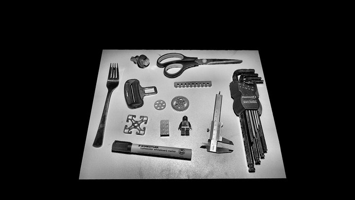Office Material 3D Model