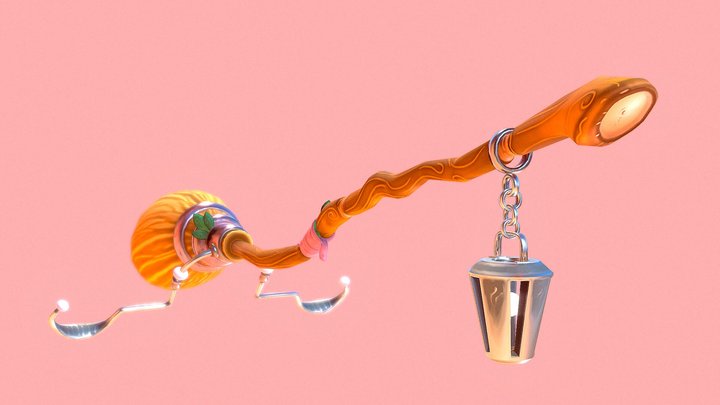 Magic broom 3D Model