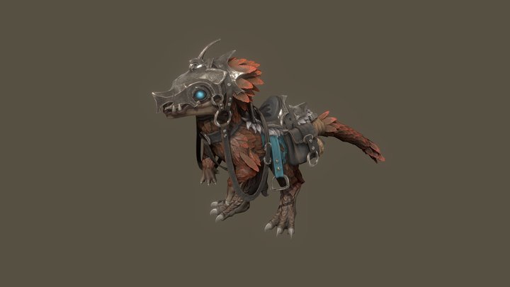 Rider_1 - PBR 3D Model