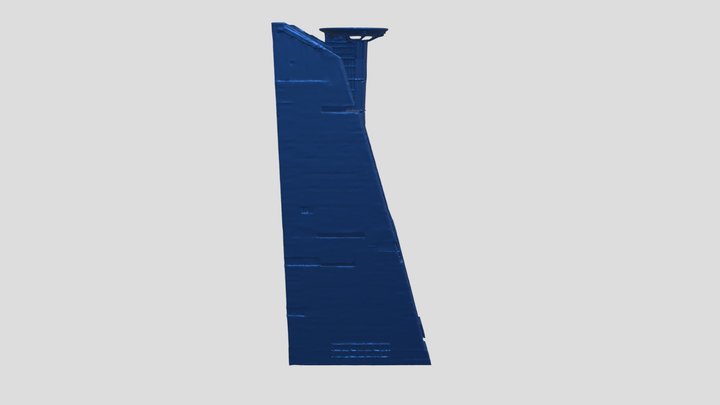 Futuristic Skyscraper 3D Model