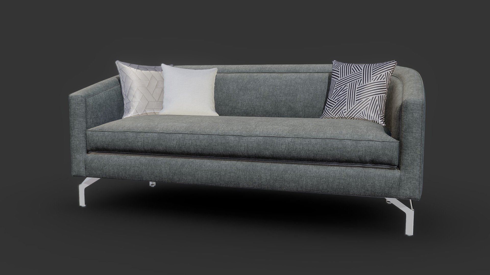 Annette Cabriole Sofa — Sketchfab embed 3D viewer