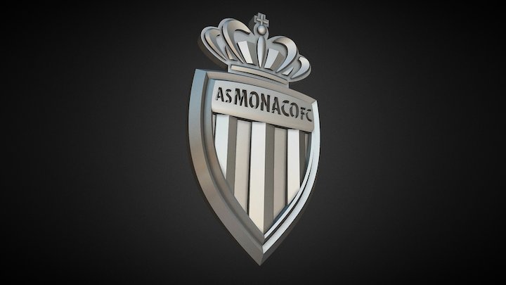 FC Monaco - STL 3d model for CNC 3D Model