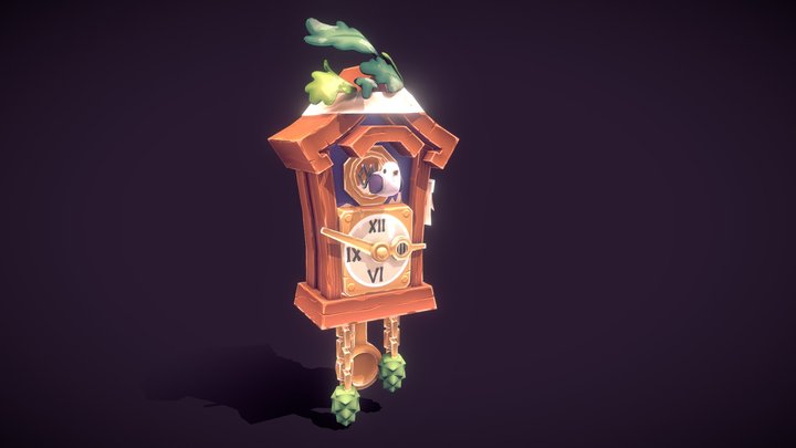 Cuckoo Clock 3D Model