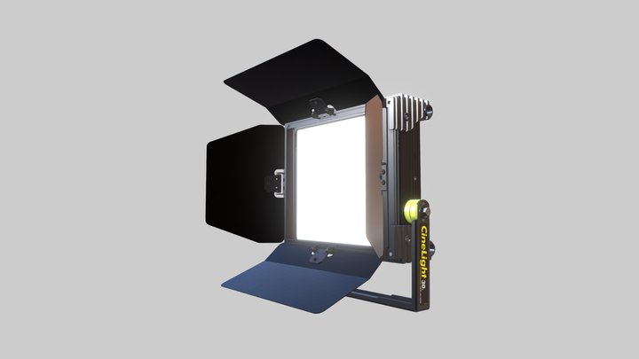 Cinelight Production 30 Softlight LED PANEL 3D Model